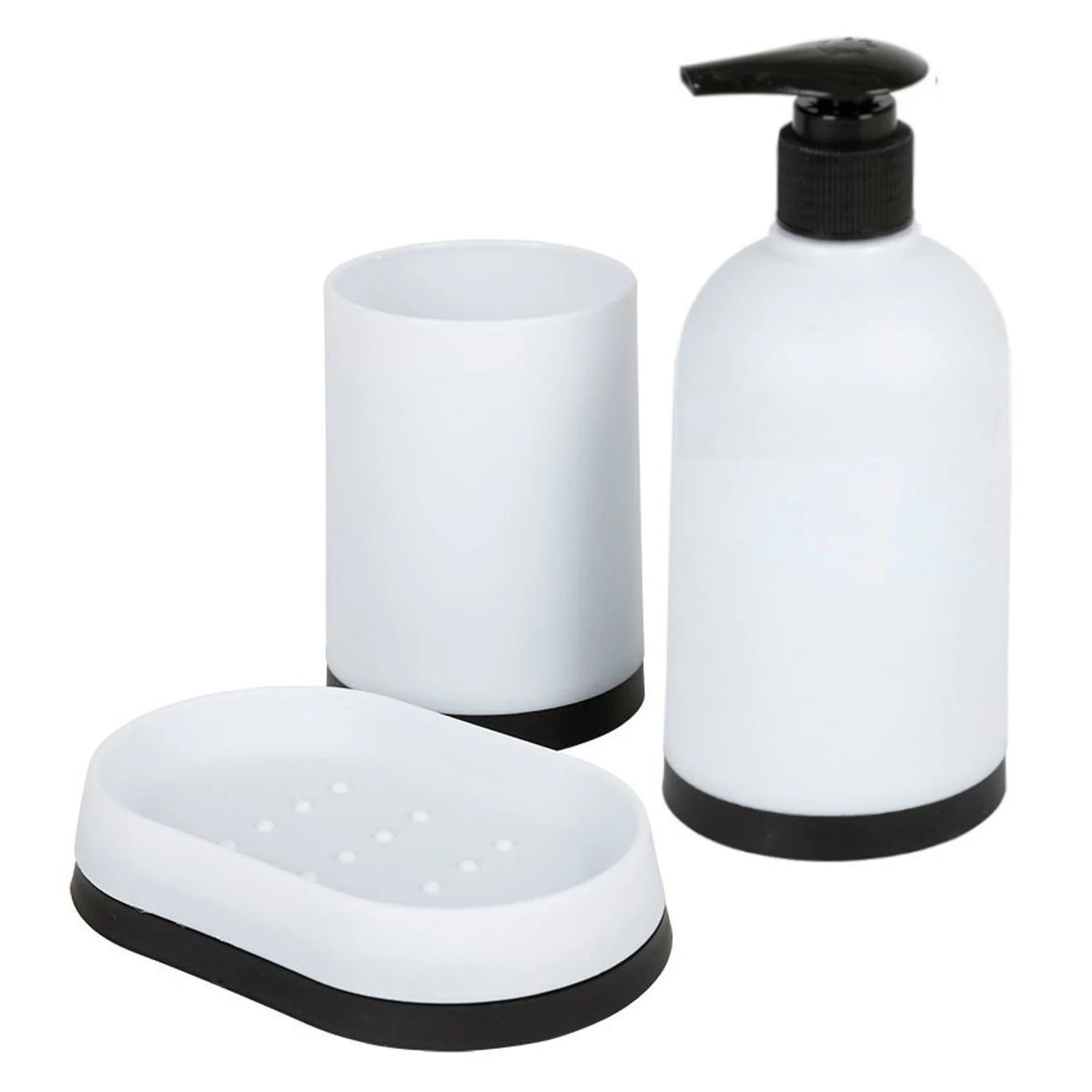 Badezimmer-Set „Wash Me!“ – 3-teilig von BURI